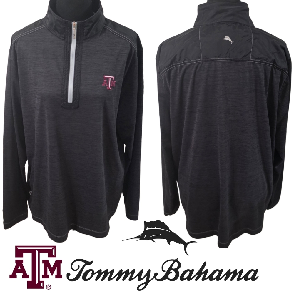 🆕️ Tommy Bahama TAMU Half Zip